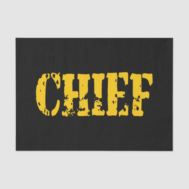 CHIEF SEIDENPAPIER (Vorderseite)