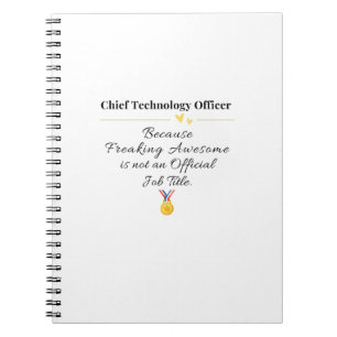 Chief Technology Officer Notizblock
