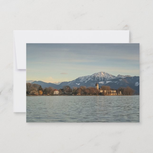 Chiemsee Allemagne Carte photo paysager (Devant)