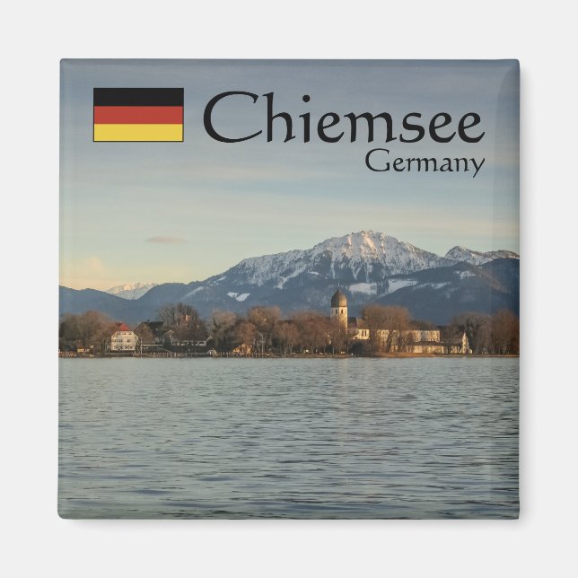 Chiemsee Germany Souvenir Magnet (Vorne)