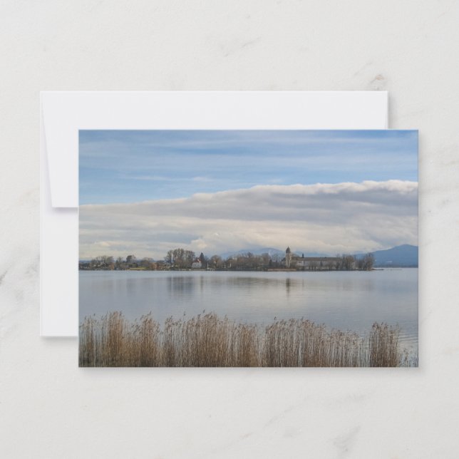 Chiemsee Landschaftsfotokarte (Vorderseite)