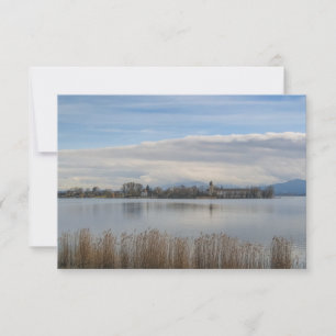 Chiemsee Landschaftsfotokarte