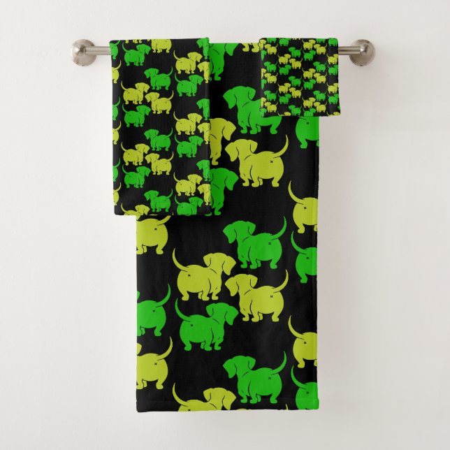 Chien allemand Dachshund Motifs (En situation)