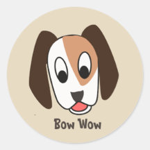 Chien Bow Wow - Bon travail Sticker