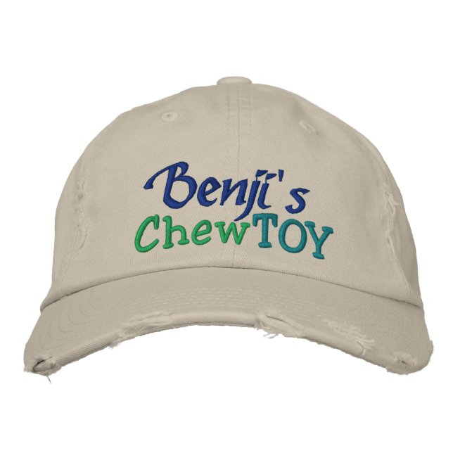 Chien Chew Toy Casquette par SRF (Devant)