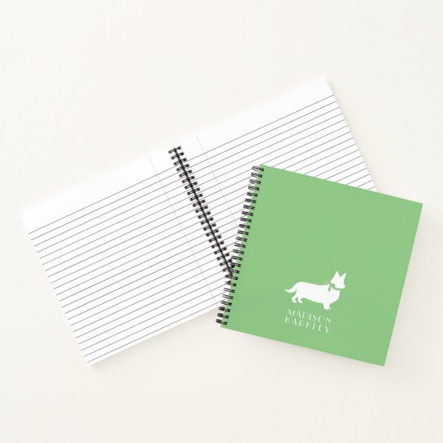 Chien chiot de Corgi Pembroke Carnet gallois (Intérieur)