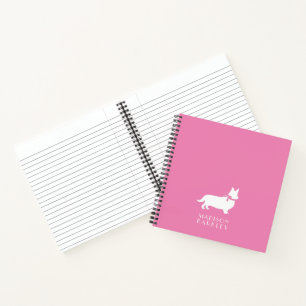Chien chiot de Corgi Pembroke Carnet gallois