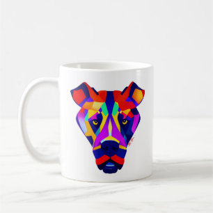 Chien d'Alexandre tasse blanche