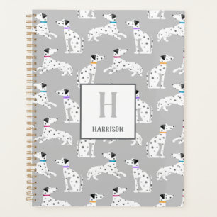 Chien Dalmatien Polka Pot Animal Aquarelle Enfants