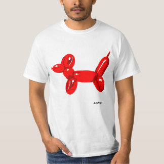 Chien de ballon - T-shirt blanc