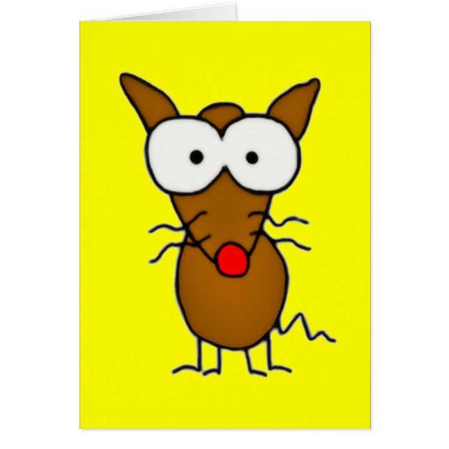 Chien de bande dessinée (Devant)