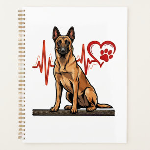 Chien de berger belge Battement de coeur Patte Coe