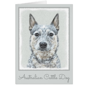 Chien de bétail australien - Cute Original Dog Art