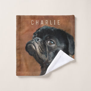 Chien de Carlin noir