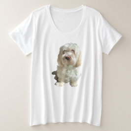Chien de Havanais, Tee - shirt de taille plus fémi