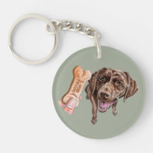Chien de Labrador de chocolat