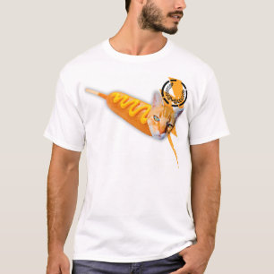 chien de maïs le T-shirt de chat