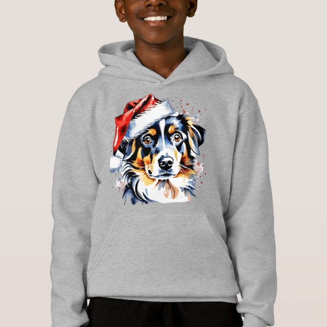Chien de Noël mignon (Devant)