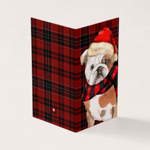 Chien de Noël Rouge Fête Pâté