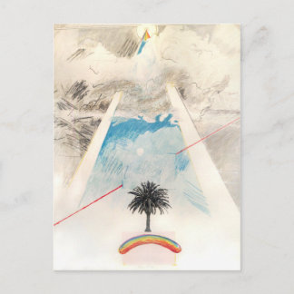 Chien de Sun, Rockne Krebs, 1976. Carte postale