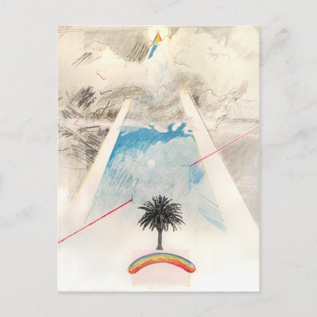 Chien de Sun, Rockne Krebs, 1976. Carte postale (Devant)