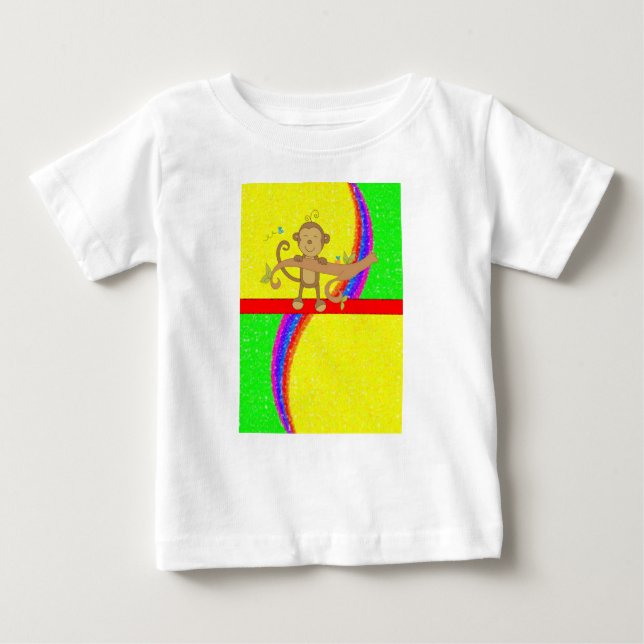 Chien de T-shirt bébé (Devant)