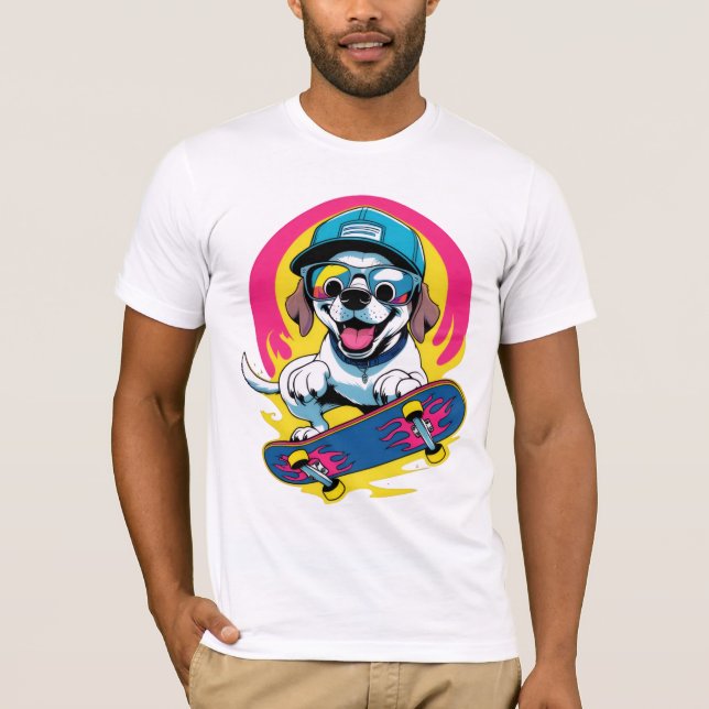 Chien Design Homme T-shirt Meilleur design (Devant)