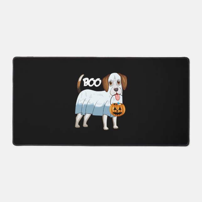 Chien d'Halloween Beagle fantôme (Recto)