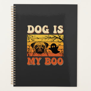 Chien d'Halloween est mon design de fantôme Pug Bo