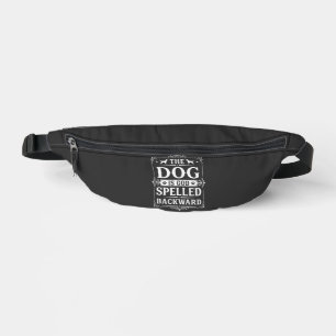 Chien Drôle Dieu Écrit à l'Envers