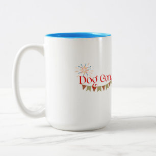 Chien est parti librairie Grand café Mug