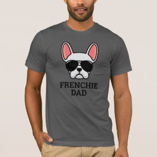 Chien Français Blanc Chien Français T-shirt Papa