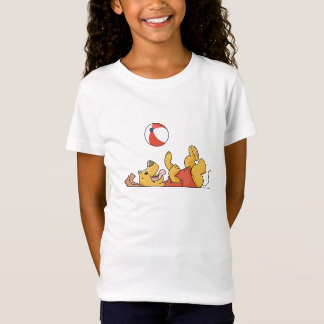 Chien jouant avec des T-shirts et des cadeaux de (Devant)