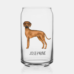 Chien Lion Brun Mignon Rhodesian Ridgeback Avec No