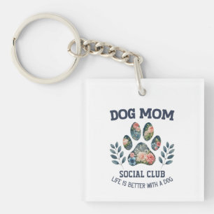 Chien Maman Paw Floral