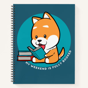 Chien Mignon Lisant un Livre Citation Drôle