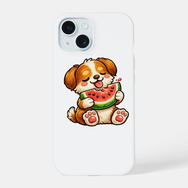 Chien mignon pastèque (Verso)