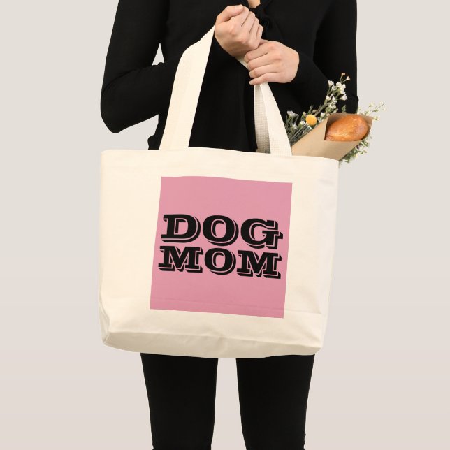 CHIEN MOM ROSE TOTES SACS À MANGER PURSE (Devant (produit))