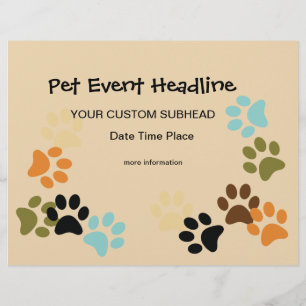 Chien Paws mater prospectus