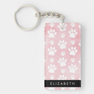 Chien Paws, White Paws, Aquarelles roses, Votre No
