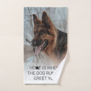 Chien photo élégant et personnalisé