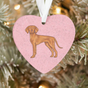 Chien Pointer Hongrois Vizsla Mignon Dessin Animé