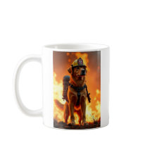 Chien pompier Mug