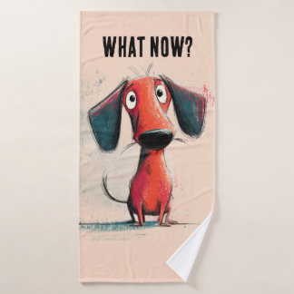 Chien Rouge Drôle – Art de Compagnon de Dessin Ani