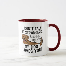 Chien t'aime Mug