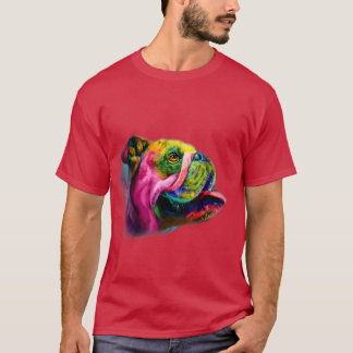 Chien taureau pour un T-shirt maman Chien taureau