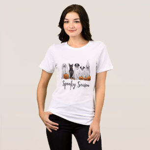 Chien Tshirt de saison éffrayante