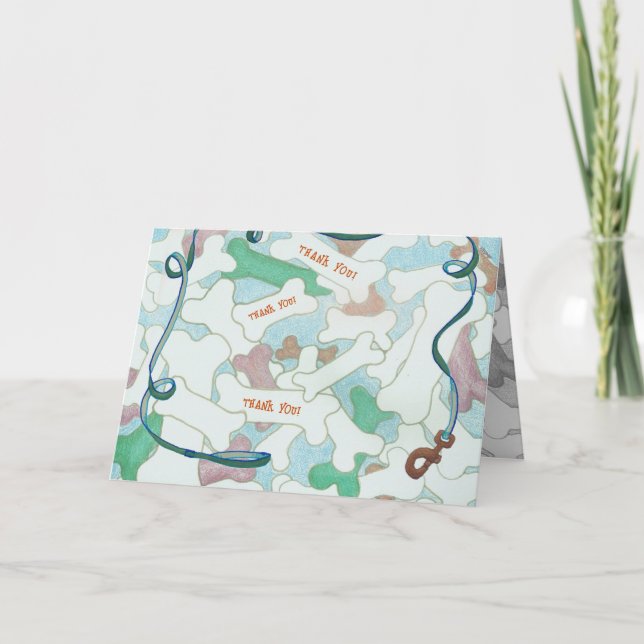 Chien Walker Animaux de compagnie Merci Bones Illu (Devant)