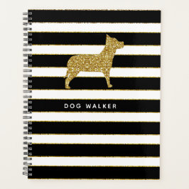 Chien Walker Planner Golden Strips