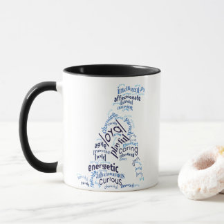 Chien Word Cloud Mug